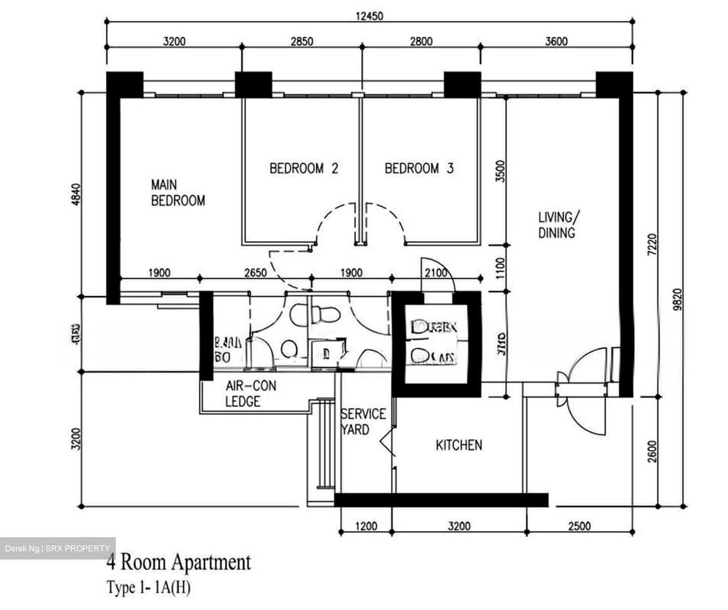 Blk 96A City Vue @henderson (Bukit Merah), HDB 4 Rooms #585061151